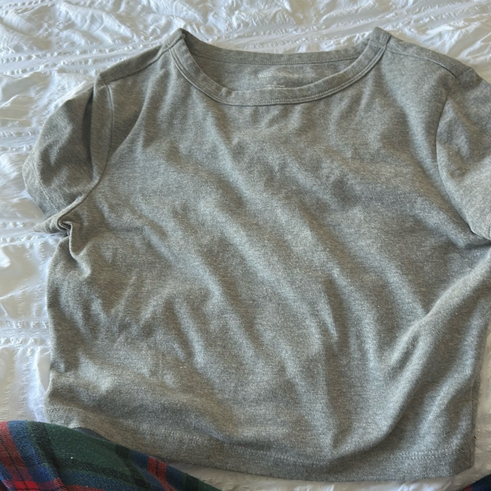 grey target shirt